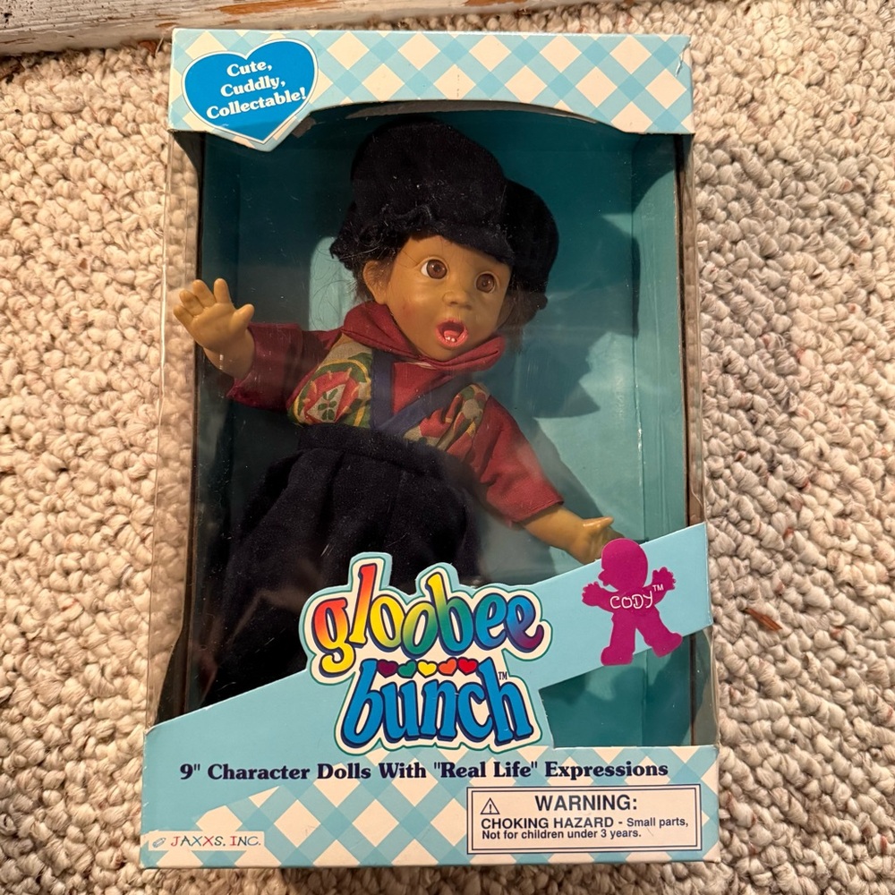Gloobee Bunch Doll Cody – 13” Doll W/ Original Box – Condition